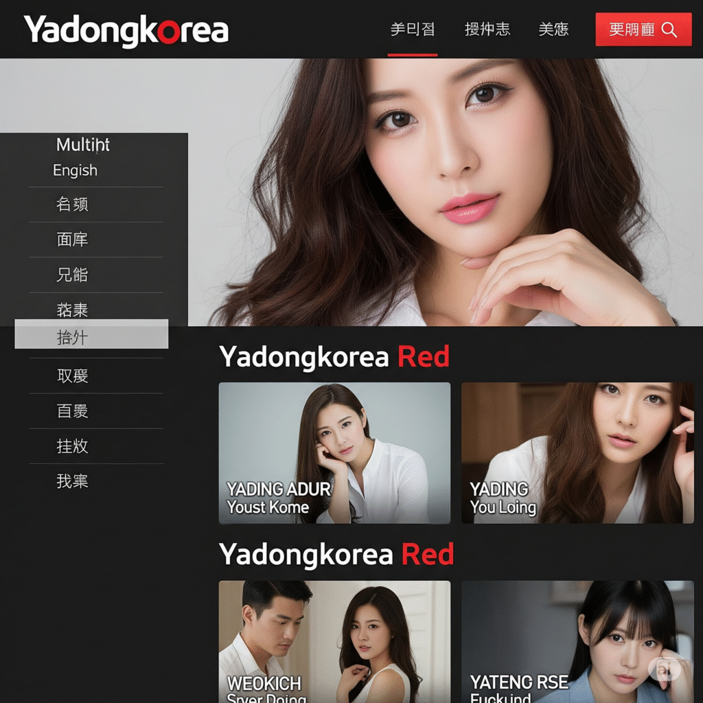 야동코리아의 다국어 인터페이스 야동코리아의 다국어 인터페이스